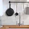 Commercial Chef 10.25'' Preseasoned Cast Iron Skillet, Cast Iron Pan with Dual Pour Spouts CHFS1025 - alternate 5